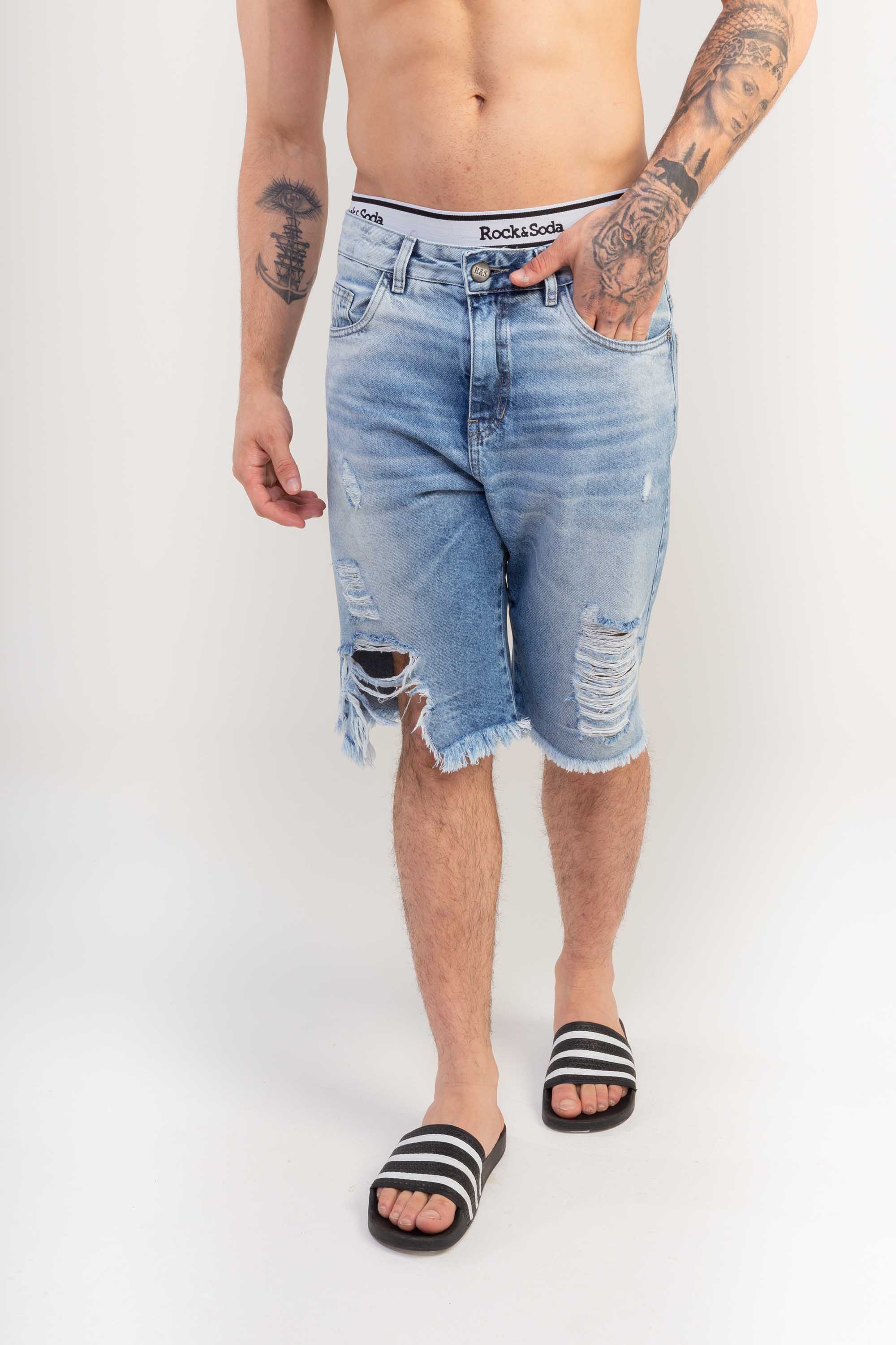 bermuda masculina relaxed